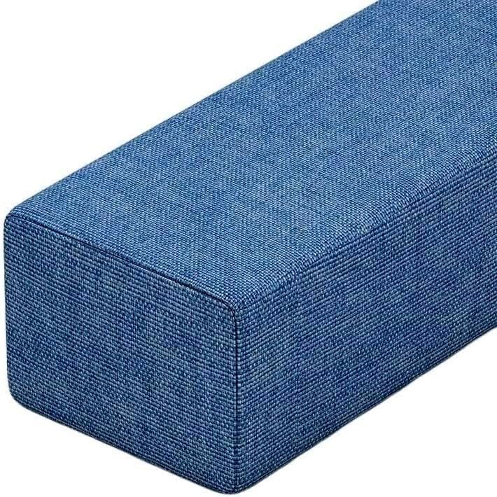 Yekuhe Bed Gap Filler Pillow, Blue, 180 x 5 x 20 cm