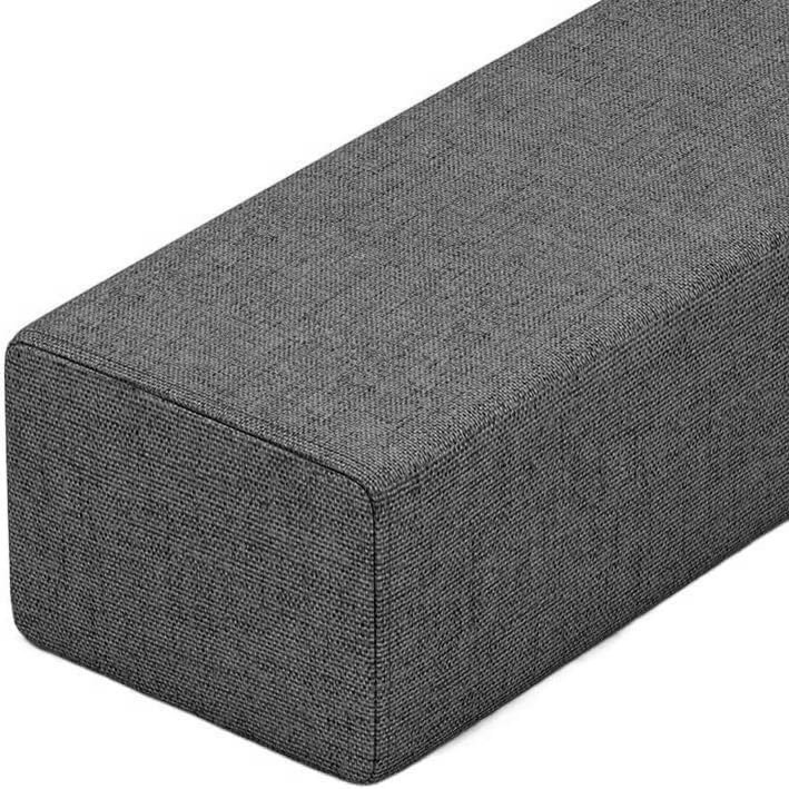 Yekuhe Bed Gap Filler for Headboards, Dark Gray, 100 x 5 x 10 cm