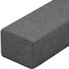Yekuhe Bed Gap Filler for Headboards, Dark Gray, 100 x 5 x 10 cm view 1