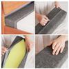 moismk Mattress Gap Filler Between Bed and Headboard, Light Gray, 180 x 10 x 10 cm view 2