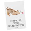 Mr. & Mrs. Panda “Favorite Dog Sitter” Postcard view 1