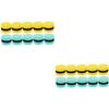 SHINEOFI 40 Magnetic Whiteboard Erasers, Reusable view 1