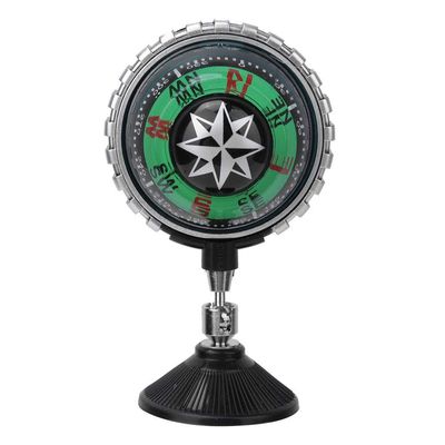 Portable Plastic Compass for Outdoor Use, Car Compass with Directional Ball, Vehicle Decoration and Navigation Tool