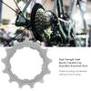 Nurnesy High-Strength Steel Bicycle Cassette Sprockets, Road Bike Freewheel Parts, Fixed Gear (10-Speed, 13T) view 2