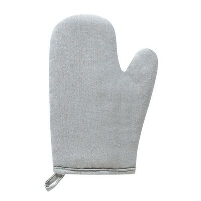 OTENG Heat-Resistant Non-Slip Oven Mitts, 1 Pair, Gray