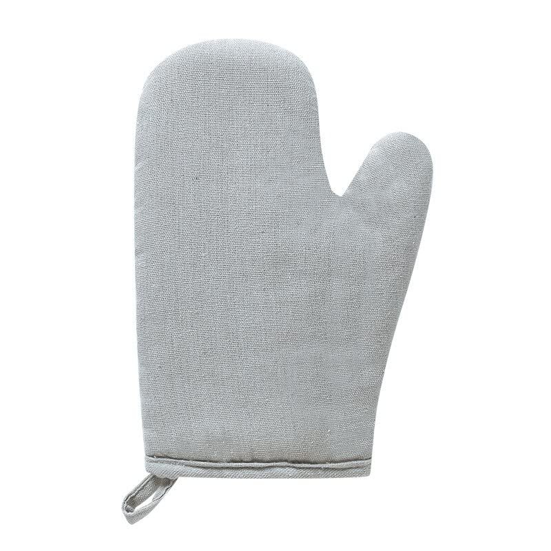 OTENG Heat-Resistant Non-Slip Oven Mitts, 1 Pair, Gray