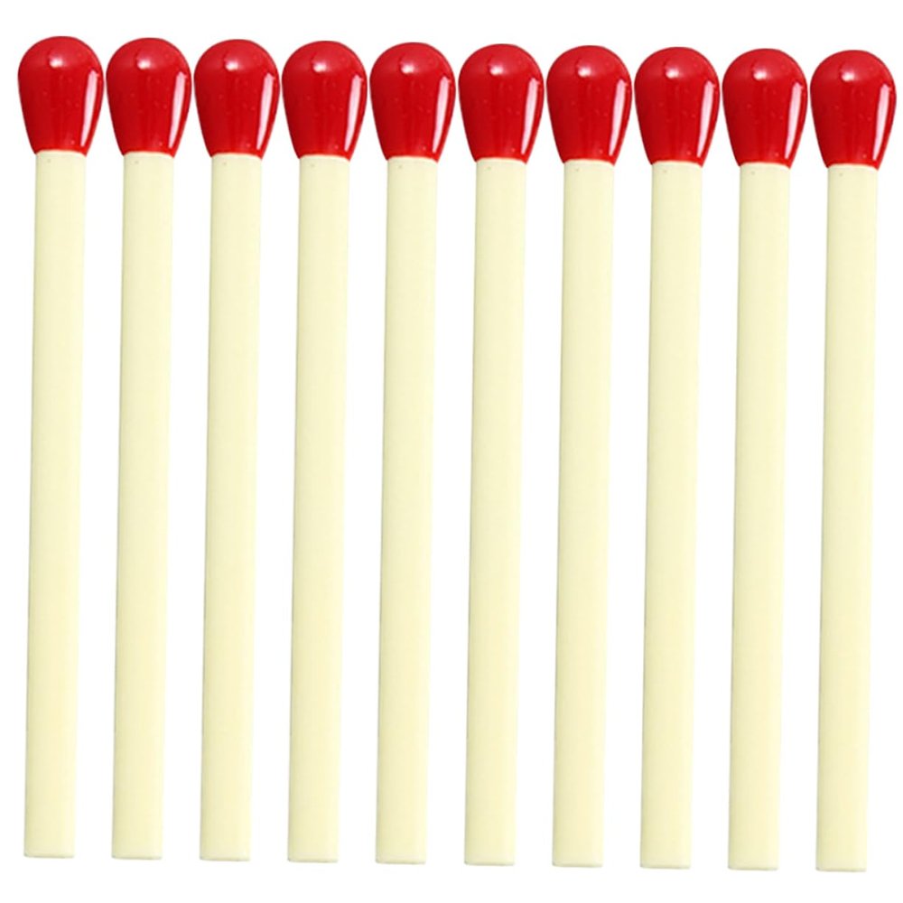 HOODANCOS 3-Pack Short Ballpoint Pens, Matchstick Design, 120 Pieces