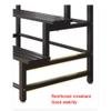 KADEUX Black 3-Tier Metal Plant Stand, 100 cm / 39 in view 4