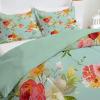 240 x 260 cm Four-Season Reversible Floral Comforter with 2 Pillowcases view 4