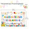 Back-to-School Decoration Banner, Best Wishes for Starting School view 2