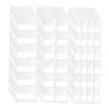 Tofficu Self-Adhesive Reading Tabs, 3 Transparent Writable Packs view 1