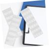 Tofficu Self-Adhesive Reading Tabs, 3 Transparent Writable Packs view 4
