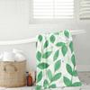 SHROUDEX Tropical Plants Beach Towel 90 x 180 cm, Palm Leaf Monstera Microfiber Towel for Kids, Girls and Boys, Bathing, Camping and Yoga view 3