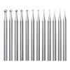 Remingtape 12-Piece Round Burr Set for Jewelry Making, 3/32-Inch Shank view 1