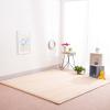 Dmkjdzsw Thick Coral-Red Velvet Mat, Tatami Rug, Non-Slip Enlarged Play Mat, 100 x 150 cm view 1