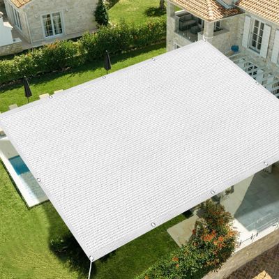 Balcony Shade Sail 180 x 750 cm, White