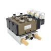 4V410-15 2-Position 5-Way Quadruple Solenoid Valve, AC220V, 12 mm Fittings, 3 Stations view 1