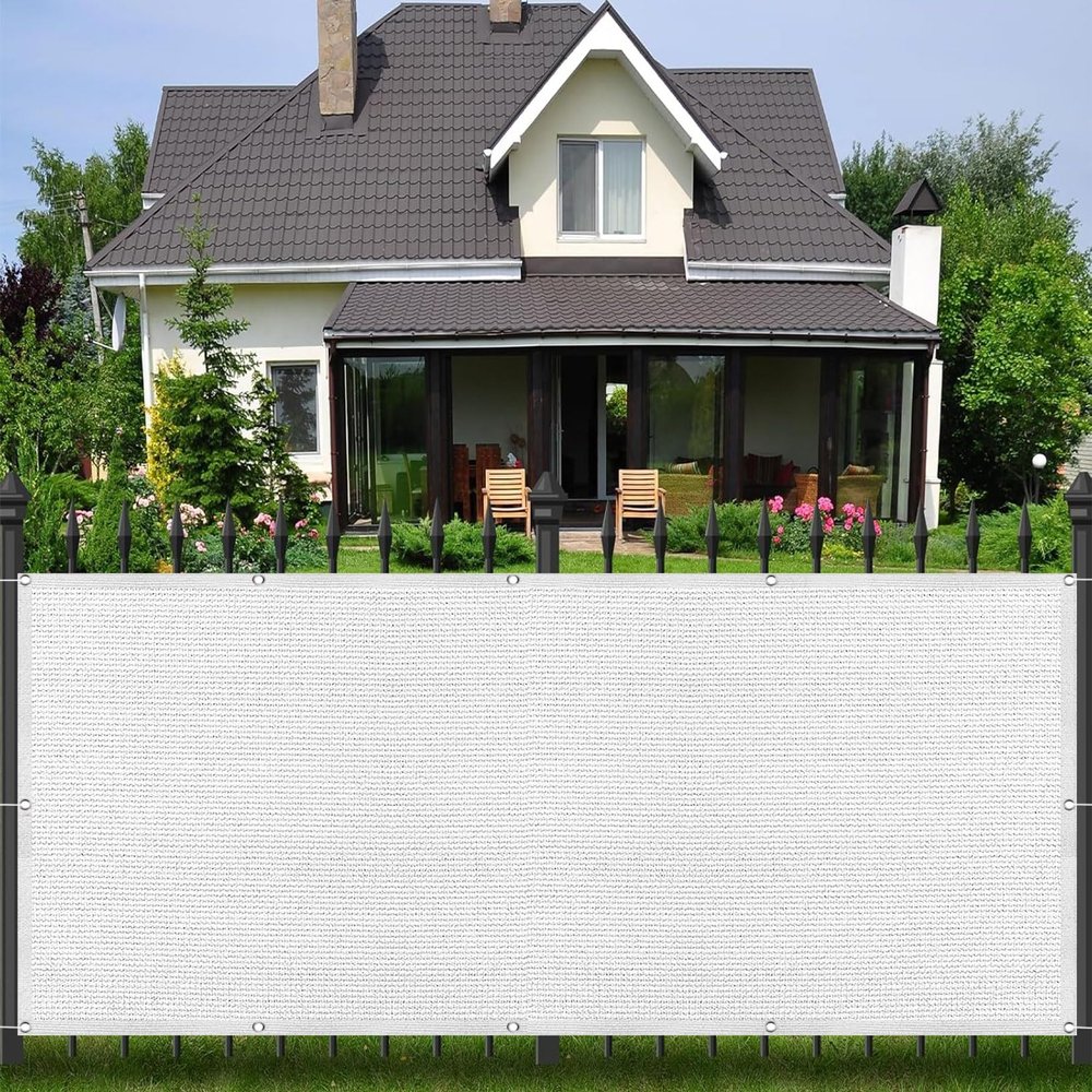 Rectangular Shade Sail 550 x 650 cm, 98% UV Protection, White