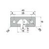 UIHMSWYAL 2-Piece 15×40 Aluminum Profile Extrusion Frame, Silver, 1001200 mm, Anodized Linear Guide for CNC 3D Printer Workbench (200 mm) view 2