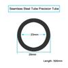 Stainless Steel Tube, Seamless Round Precision Steel Pipe, 28 mm Diameter, 500 mm Length view 4