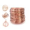 Inovey 100 cm Purple Copper Wire, 99.99% Pure Bare Copper, Experimental Ultra-Fine Wire, 0.2–5 mm / 1.1 mm Diameter view 2