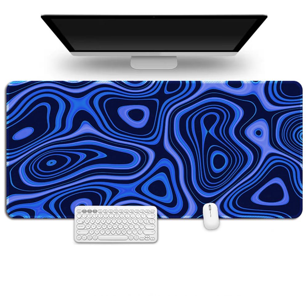 Treer Gaming Mouse Pad, Stitched Edges, 900 x 400 mm, Dark Purple