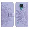 Rfvzubemok Flip Phone Case for Motorola Moto E7 4G, Purple view 1