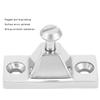 High-Gloss Polished Stainless Steel Boat Deck Hinge Bracket view 3