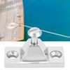 High-Gloss Polished Stainless Steel Boat Deck Hinge Bracket view 4