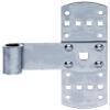 Alberts 823542 Cross Strap Hinge, Blue Zinc-Plated, 140 x 50 mm, Set of 10 view 1