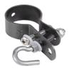 Alberts 832292 Clamp for Mesh Tension Bars, Galvanized, Anthracite Metallic, 34 mm, 10-Piece Set view 1