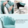DKSNAJ Comfortable Adjustable-Height Velvet Desk Chair with Lift Function view 2