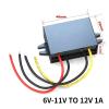 MJINA 6V to 12V, 5–11V to 12V 3A–10A DC-DC Transformer, DC Power Supply Voltage Regulator Converter (6V–11V to 12V 10A) view 3