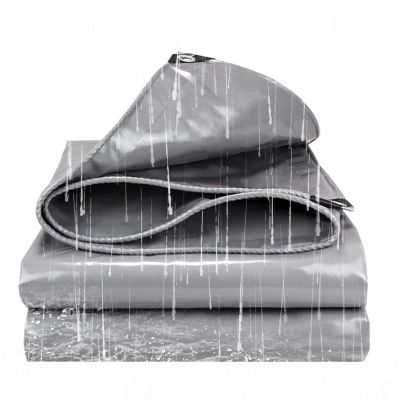 FIDSEJEONA PVC Tarp with Eyelets, 3.5 x 10 m