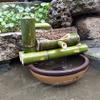 YYUINU 55 cm Indoor/Outdoor Bamboo Garden Fountain with Pump view 3