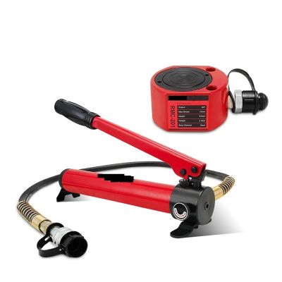 20-Ton Ultra-Thin Portable Hydraulic Jack (RMC-201 with CP-180)