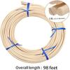YUENPUN #4 Cane Spline, 2.4 m x 0.3 cm, for Chair Repair and Weaving view 2
