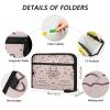 Line Turtle 13-Pocket Document Organizer with Front Zipper Pocket view 3