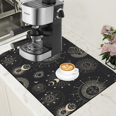 Moon Sun Zodiac Coffee Mat, 39 x 60 cm