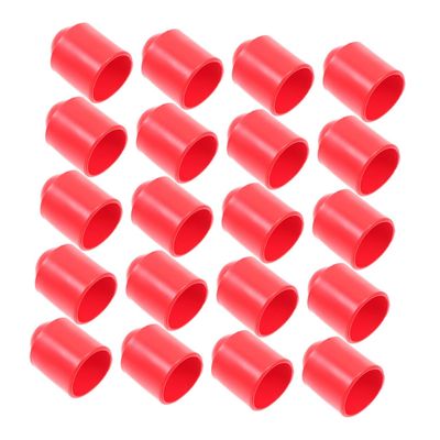 KITANDOVE 50-Piece Pool Cue End Caps, Durable Rubber Covers for Snooker and Pool