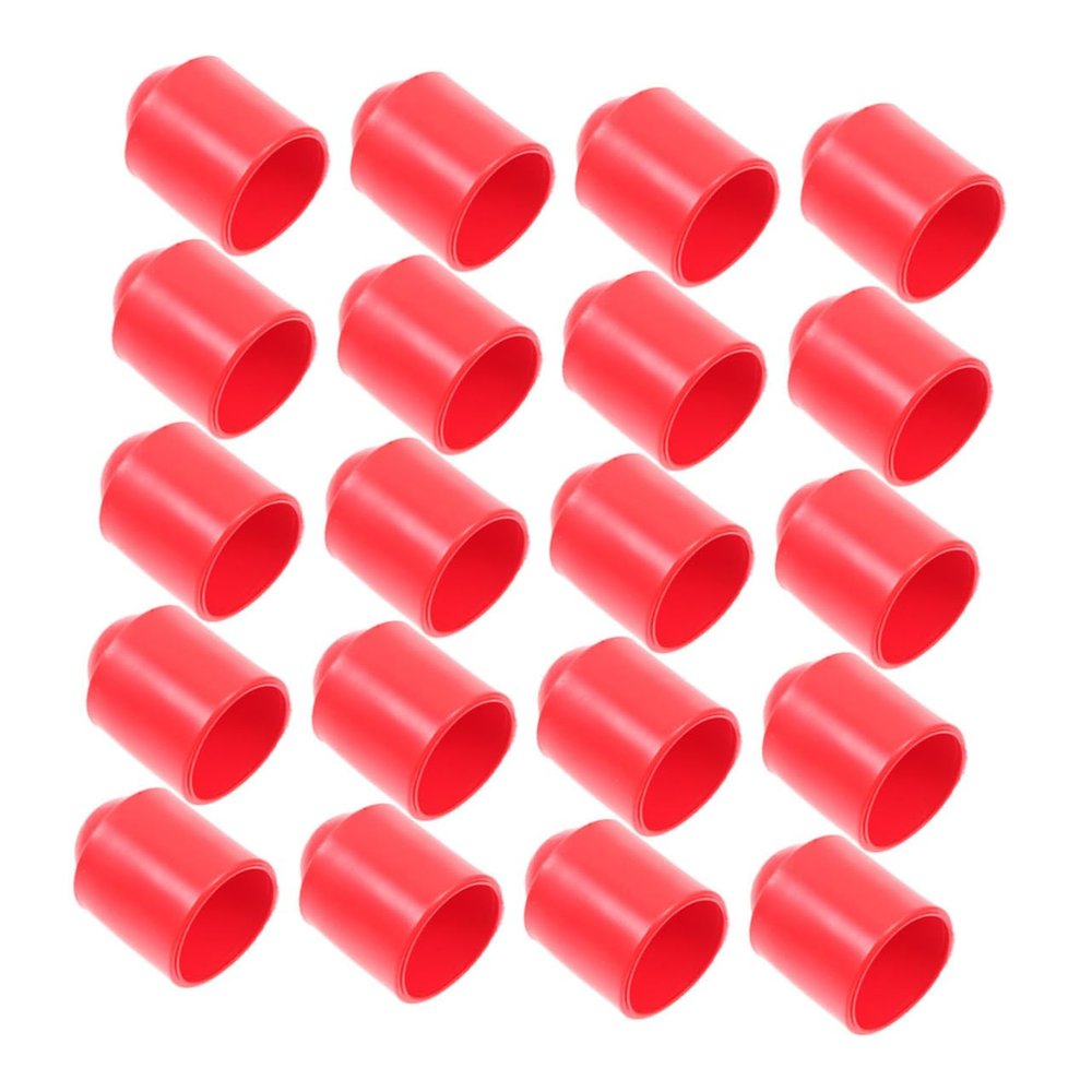 KITANDOVE 50-Piece Pool Cue End Caps, Durable Rubber Covers for Snooker and Pool