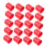 KITANDOVE 50-Piece Pool Cue End Caps, Durable Rubber Covers for Snooker and Pool view 1