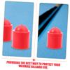 KITANDOVE 50-Piece Pool Cue End Caps, Durable Rubber Covers for Snooker and Pool view 4