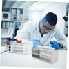 SOLUSTRE 2-Piece Stainless Steel Test Tube Rack view 2