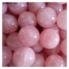 MCQWOMFQAK Pink Rose Quartz Gemstone Sphere, Fortune-Telling Ball Collection, Wedding Décor, Natural Xiaguolingsm view 2