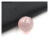 MCQWOMFQAK Pink Rose Quartz Gemstone Sphere, Fortune-Telling Ball Collection, Wedding Décor, Natural Xiaguolingsm view 3