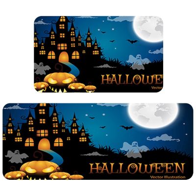 Sobzia Halloween Rug – Non-Slip Washable Bathroom Mat