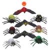 Warmhm 20-Piece Miniature Landscape Ornaments, Pumpkin Models, Fake Spider Toys, Dollhouse Figures, Halloween Decorations, Resin view 3
