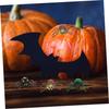 Warmhm 20-Piece Miniature Landscape Ornaments, Pumpkin Models, Fake Spider Toys, Dollhouse Figures, Halloween Decorations, Resin view 4
