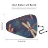 Hand-Painted Dragonfly Bicycle Seat Rain Cover view 2